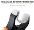 Fish Bite Alarm Bell, Clip On Fishing Rod Accessory, Tackle Fishing Rod Bite Alarm Buzzer with Loud Siren Daytime Night Indicator